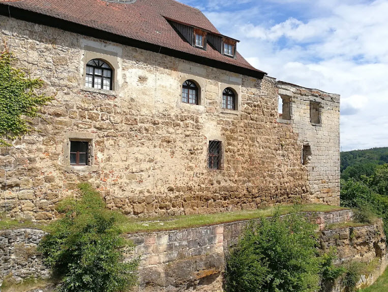 Burgruine in Burgthann, Germany